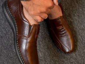 Trendy Designed Leather Casual Shoes for Men (EC)